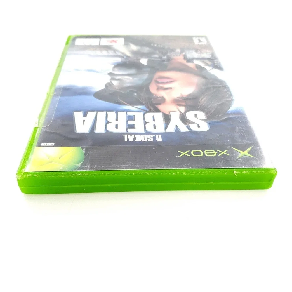 Syberia (Microsoft Xbox, 2003) Missing Cellophane New Factory Sticker Seal